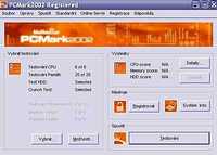PC Mark 2002 - větší obrázek z programu