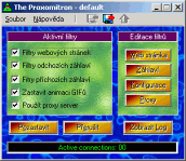 Proxomitron - větší obrázek z programu