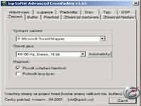 SQRSoft Advanced Crossfading plugin for Winamp - vt obrzek z programu