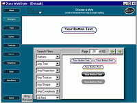 Xara Webstyle 2.0 - vt obrzek z programu