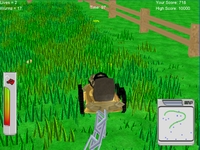 Virtual Lawn Mower - nářez v podobě sekačky