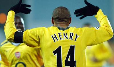 Thierry Henry Spart vstelil dva krásné góly