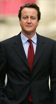 Nový pedseda britských konzervativc David Cameron.
