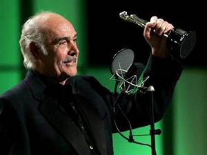 Sean Connery získal cenu za celoživotní dílo.