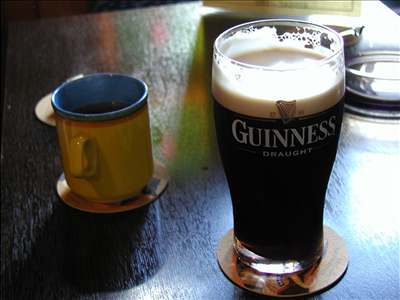 Vhlasné pivo Guinness.