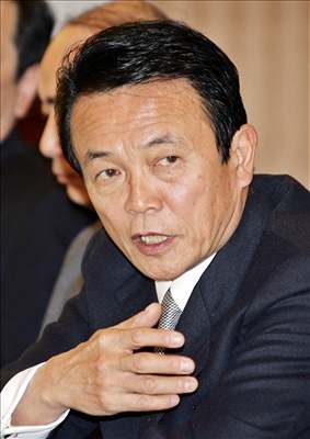 Japonský ministr zahranií Taro Aso.