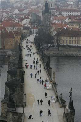 Karlv most v zim