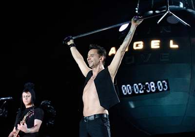 Koncert Depeche Mode v Praze.