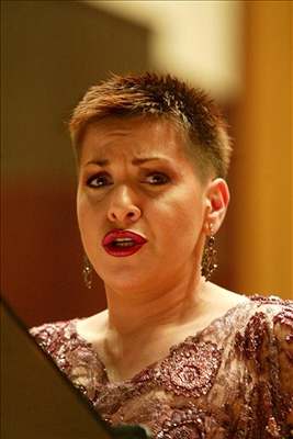 Dagmar Pecková zpívala Mozartovy árie.