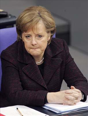 Nmecká kancléka Angela Merkelová je hlavním zastáncem euroústavy.