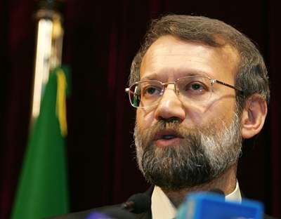 Íránský vyjednava pro jadernou problematiku Alí Larídaní.