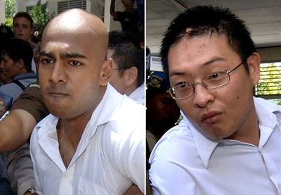 K smrti odsouzení Australané Andrew Chan a Myuran Sukumaran.