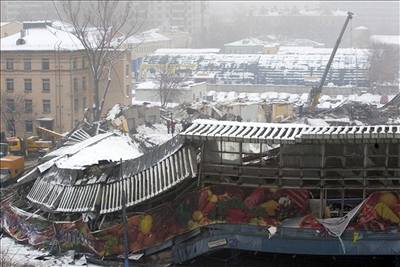 Desítky lidí zahynuly pi zícení moskevské trnice. 