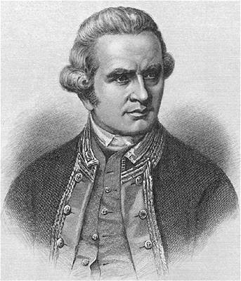 V letech 1768-1771 vedl James Cook svou první tichomoskou expedici kolem svta.