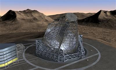 Projekt teleskopu ELT nkolikanásobn pekonává nejvtí souasné dalekohledy.