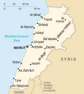 Libanonsk armda se rozmsuje na jihu