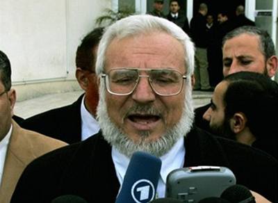Pedseda palestinského parlamentu Abdal Azíz  Duvajk.