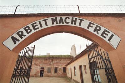 Brána do terezínského koncentraního tábora