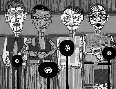 F. Hundertwasser: Čtyři cizinci
