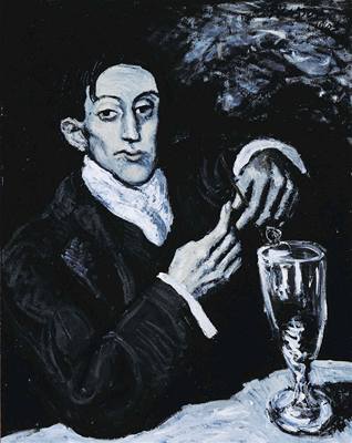 Portrét Angela Fernandéze de Sota vytvoil Picasso v roce 1903. O obraz se pihlásil nmecký ddic, o jeho nároku rozhodne soud.