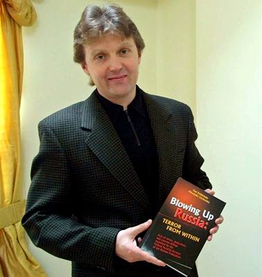 Bývalý ruský pion Alexander Litvinenko, který byl otráven.