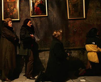 K�es�ané se mohlí v Betlém�.