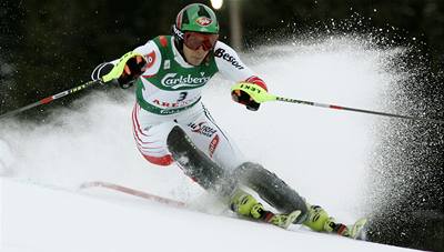 Mistrem svta ve slalomu je Rakuan Mario Matt.
