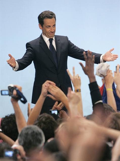 Sarkozy poprvé navštívil Rusko