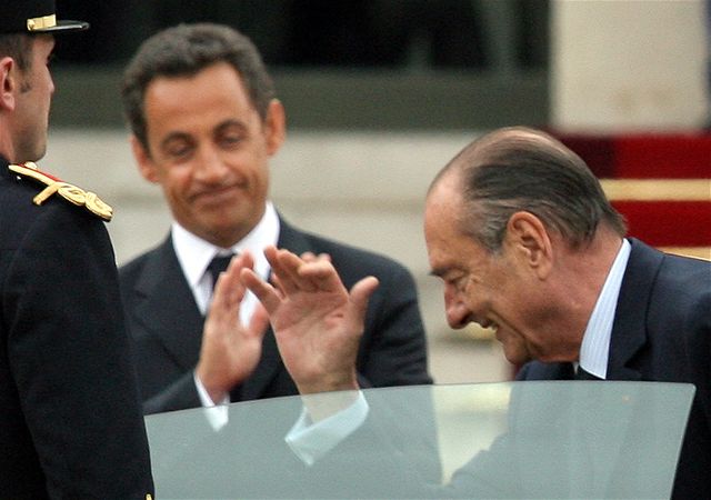 Chirac se louí s Elysejským palácem.