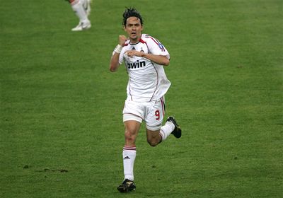 Milánský hrdina Filippo Inzaghi