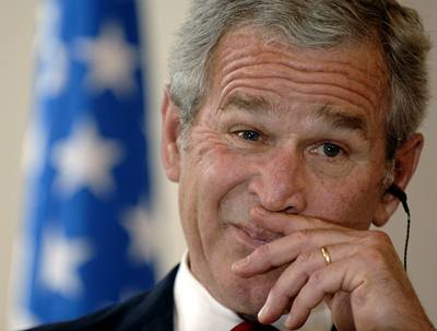 George Bushovi prý obd u prezidenta chutnal.