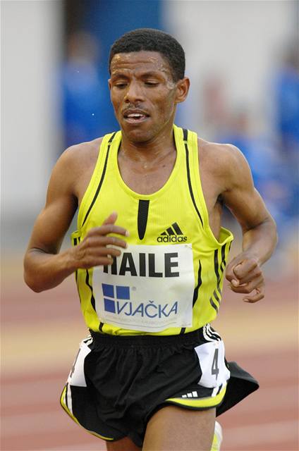 Haile Gebrselassie lmal na Zlat trete rekordy
