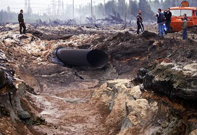 Plynovodem v Rusku otsla siln exploze