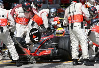 Stáj McLaren (ilustraní foto).