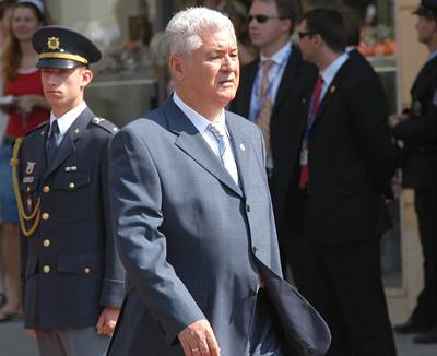 Moldavský prezident Vladimir Voronin 