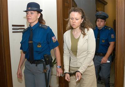 Klára Mauerová po zatení policií
