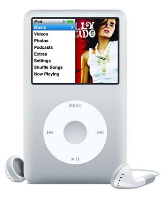Apple iPod Classic oslová i vytíbeným designem.