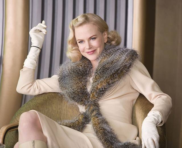 Nicole Kidmanová jako paní Coulterová ve fantasy velkofilmu Zlatý kompas. 