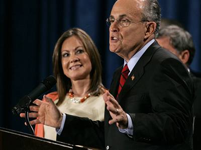 Bývalý newyorský starosta Rudy Giuliani.
