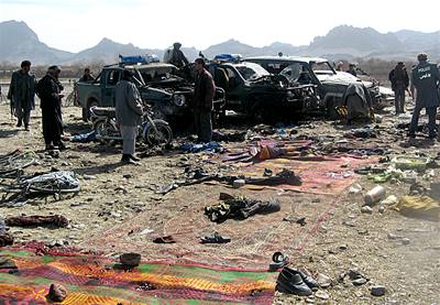 Vbuch v Kandahru zabil 80 lid