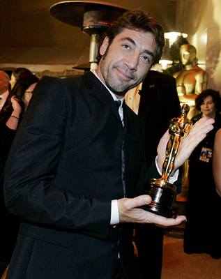 Javier Bardem promnil svou druhou oscarovou nominaci a cenu vnoval své matce.