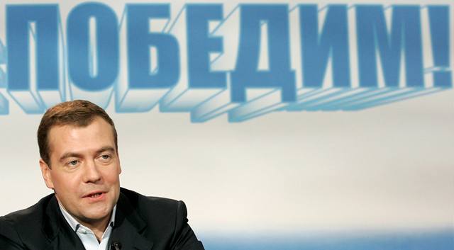 Vce Rus volilo Medvedva ne Putina