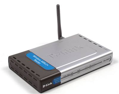 ADSL modem D-Link.