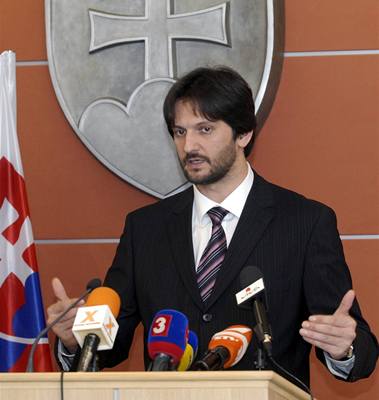  Slovenský ministr vnitra a vicepremiér Robert Kaliák 