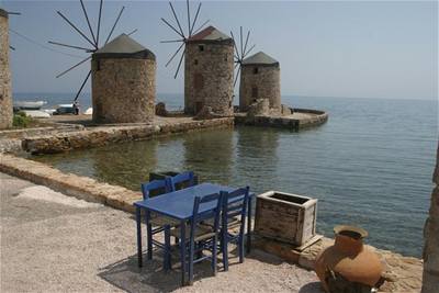 Chios: eck ostrov s vn pomeranovnk