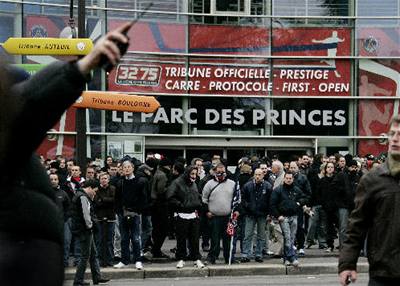 Fanouci PSG patí ve Francii k nejradikálnjím. 