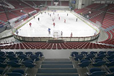 Budějovická Budvar arena se těší na Ligu mistrů. 