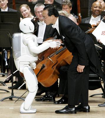 Robot ASIMO.