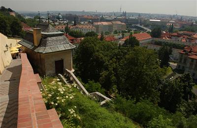 Velká Fürstenberská zahrada pod Praským hradem bude poprvé zpístupena veejnosti.
