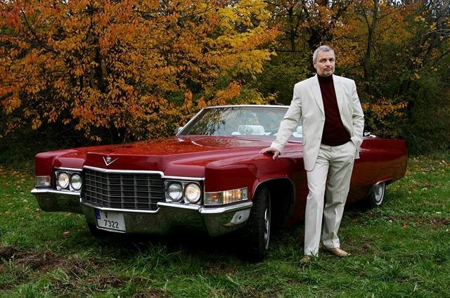 Pavel Kopecký (52), Cadillac Convertible 1969.